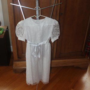 1st Communion or Easter white dress